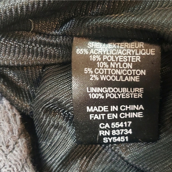 Y2K Linea Domani Mixed Pattern Sweater size Medium - Picture 5 of 8